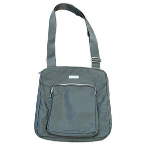 Baggallini Gray Crossbody Travel Bag Shoulder‎ Purse Convertible